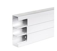 Schneider Electric - OptiLine 45 - goulotte PVC 3 compartiments 185x55x2000mm - au mètre linéaire - ISM10500P