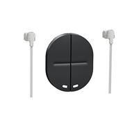 Schneider Electric - Ovalis - 2 demi-touches+1 voyant -Anthracite - S460298