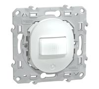 Schneider Electric - Ovalis - détecteur de présence et de mouvement - toutes charges - 3 fils - Blanc - S320523