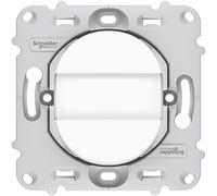 Schneider Electric - Ovalis - poussoir - porte-étiquette - 10A - à griffes - avec plaque avec plaque - S265266