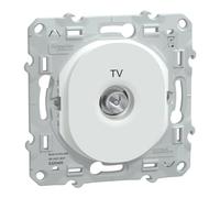 Schneider Electric Prise TV simple Ovalis Blanc S320405