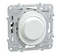 Schneider Electric - Ovalis - Variateur de lumière universel - 2/3 fils - Blanc - S320519