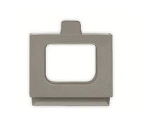 Schneider Electric Pièce de jonction, (10x), gris clair, AQUASTAR, Bouton + interrupteur, Gris