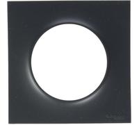 SCHNEIDER ELECTRIC Plaque de finition 1 poste Odace Styl anthracite