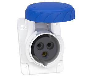 Schneider Electric PratiKa IP67 16A Prise De Panneau Angulaire - PKF16F723