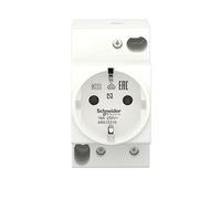 Schneider Electric Prise DIN A9A15310 Acti9 iPC - 2P+E, 16 A, 250 V AC Neuf
