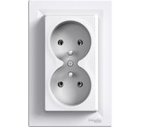 Schneider Electric Prise double f/u blanc - EPH9800221