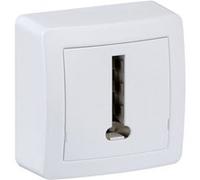 Schneider Electric - Prise téléphone en T 8 contacts - blanc - Alréa - Schneider Noir G