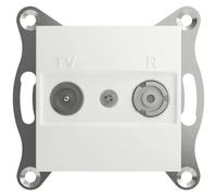 Schneider Electric Prise terminale TV, radio Asfora blanc (RAL 9003)