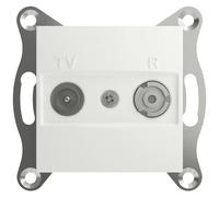 Schneider Electric Prise terminale TV, radio Asfora blanc (RAL 9003)
