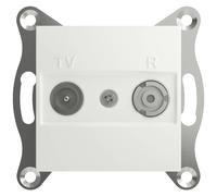 Schneider Electric Prise terminale TV, radio Asfora blanc (RAL 9003)