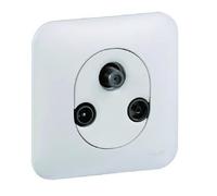 SCHNEIDER ELECTRIC Prise TV FM SAT Ovalis