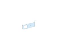 Schneider Electric - Prismaset G Active - Platine Nsx250/vigi-vertical-fixe-cde Maneton-l600-ral9003 - Lvs03040