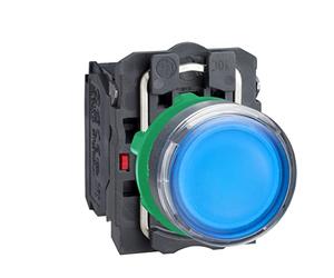 Schneider Electric PULS.LUM.LED 24V N NC AZUL Bouton-poussoir Bleu ON-OFF