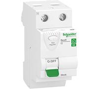 Schneider Electric R9ERC225 Resi9 XE, interrupteur différentiel, embrochable Int Diff XE 2P 25A 30mA AC