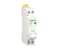 Schneider Electric R9P35632 Interrupteur magnéto-thermique, Resi9 MCB, Courbe C, 1P+N Poli, Blanc, 32A Courant nominal
