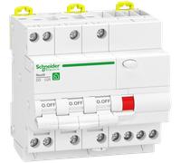 Disjoncteur différentiel 32A XP Resi9 - 3P + N - Type Asi - Courbe C - 30mA - 230V CA - 10 pas de 9 mm