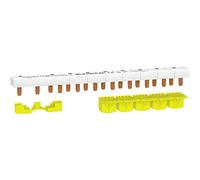 Schneider Electric R9PXH210 Resi9 - peigne monobloc - 1P+N - 63A - 10 modules - cache dents 5M Peigne 1P+N 63A 10 modules