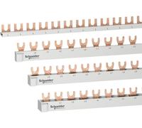 Schneider Electric R9XFH357 Rail de phase gris clair (RAL 7035) 63 A 500 V Type de conducteur = L 1 pc(s)