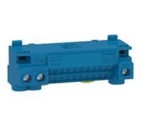 Schneider Electric - Resi9 - bornier neutre 63A + cavalier - auto 21x1,5² à 4² - vis 3x6² à 25² - LGYT1N24