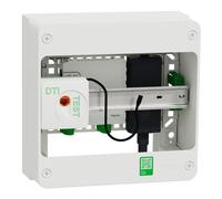 Schneider Electric - Resi9 Coffret VDI 13M1R - Switch 5ports PoE - grade 3TV 4xRJ45 cat6a - R9H13401VDIXS