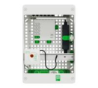 Schneider Electric - Resi9 Coffret VDI 13M2R - Switch 5ports PoE - 2 prises - grade 3TV 6xRJ45 cat6a - R9H13402VDIXS