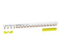 Schneider Electric - Resi9 - peigne monobloc - 3P+N - 63A - 18 modules - cache dents 5M - R9PXH418