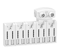 Schneider Electric - Resi9 XE - répartiteur système embrochable - 5 modules - avec connecteur - R9EXHC05