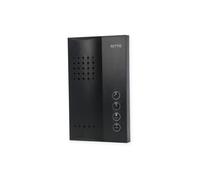 Schneider Electric Ritto 1723040 Interphone mains libres, bouton d'ouverture de porte, unité intérieure, noir, référence 1723040