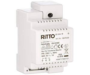Schneider Electric Ritto Transformateur REG, transformateur de sonnette, 8 V - 230 V AC, référence 1647600