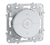 Schneider Electric – Interrupteur volet roulant Odace 3 boutons 230 V 1300 W Blanc
