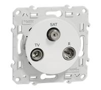Schneider Electric S520460 Odace 2011 TV-FM-SAT BL 2E VIS