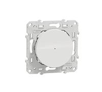 Variateur poussoir pour éclairage Zigbee 3.0 Wiser Odace Blanc - SCHNEIDER ELECTRIC