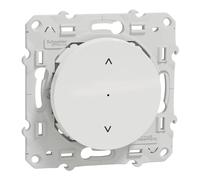 Interrupteur volet roulant connecté 1 poste Odace Wiser Blanc Schneider