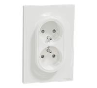 Schneider Electric S521089 Odace 2011 PC 2P+T DOUBLE BLC