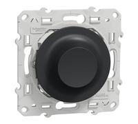 Variateur rotatif LED - 2 fils - Zigbee - Odace - Wiser - S540513W - Schneider - Anthracite