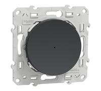 Wiser odace - bouton poussoir - 10a - zigbee - anthracite