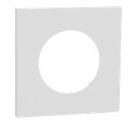 Schneider Electric S917702 Odace M. plaque 1 poste cramique blanc