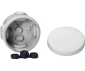 Schneider Electric SC5ENN05121 Boite dérivation ronde Diamètre 60 mureva, Gris