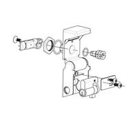 Schneider Electric Schneider Electric Adaptateur profil DIN demi-cylindrique NSYAEDLDINS3D Quantité:1