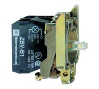 Schneider Electric Schneider Electric Bloc de contact auxiliaire 1S avec module LED, blanc 24V ZB4BW0B11 Quantité:1