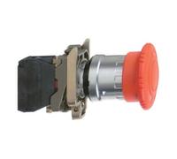 Schneider Electric Schneider Electric Bouton d'arrêt d'urgence 1S1O, à rotation maintenue XB4BS8445 Quantité:1