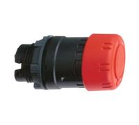 Schneider Electric Tête d'arrêt d'urgence ZB5AS834 Ø30/Ø22 Rouge Tourner pour déverrouiller