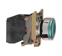 Schneider Electric Schneider Electric Bouton-poussoir lumineux 1S1Ö vert avec LED 24V XB4BW33B5 Quantité:1