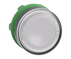 Schneider Electric Schneider Electric Bouton-poussoir lumineux plat, blanc, pour plaque E ZB5AA18 Quantité:1
