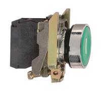 Schneider Electric Schneider Electric Bouton-poussoir plat, vert, 1S XB4BA31 Quantité:1