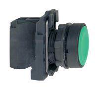 Schneider Electric Schneider Electric Bouton-poussoir plat, vert, 1S XB5AA31 Quantité:1