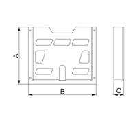 Schneider Electric Schneider Electric Chemise plastique A4 T40mm NSYDPA44 Quantité:1