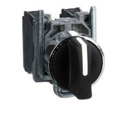Schneider Electric Schneider Electric Commutateur rotatif XB4BD53 2 contacts normalement fermés 3 positions noir Quantité:1