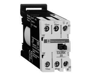 Schneider Electric Schneider Electric Contacteur auxiliaire 2S 27 mm 24 VCC CA3SK20-BD Quantité:1